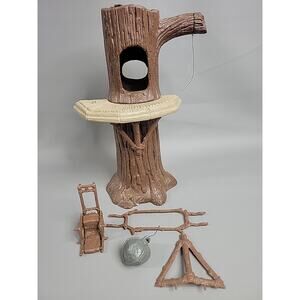 1983 Kenner Star Wars ROTJ Ewok Village Parts Lot Boulder Throne